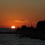 západ slunce v Chorvatsku