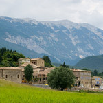 Vesnicka pod Mt Ventoux v La Provence