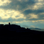 Spišský hrad při chladném ránu