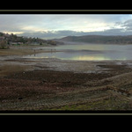 Soumrak na přehradě