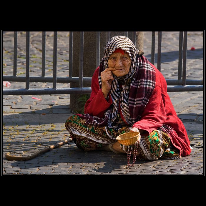 Před Santa Maria Maggiore