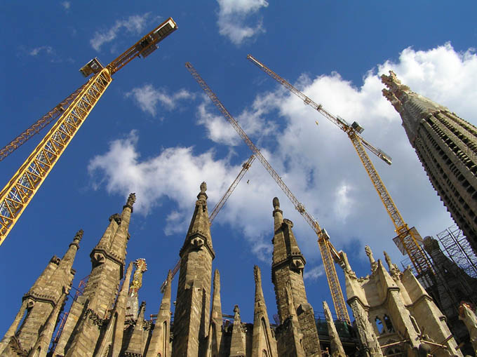 Sagrada Familia stále ve vývinu