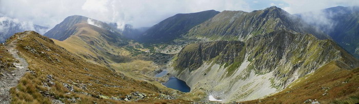 panoráma z Bystrej  2248 m