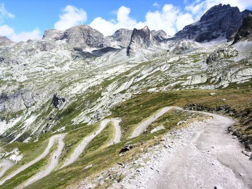 cesta na průsmyk Sommeiller - II.