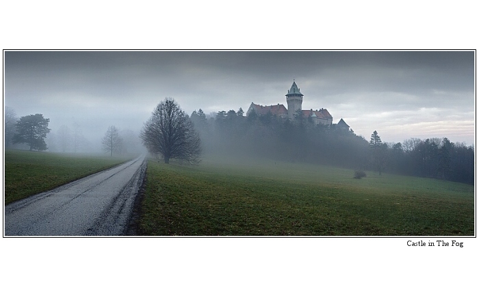 castle in the fog
