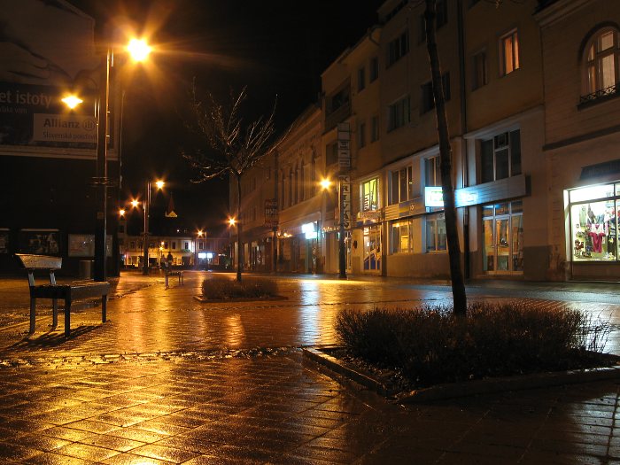 v meste