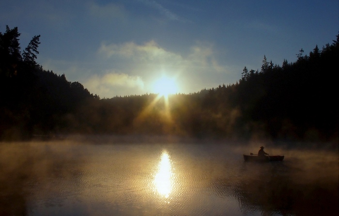 S rybářem do nového dne.............