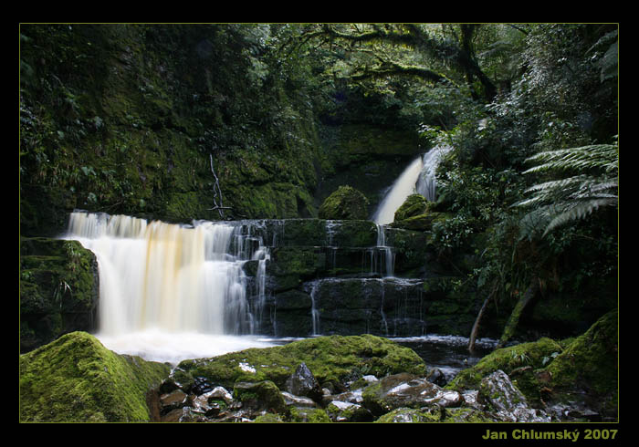 Mc Lean Falls (Vzpomínky na Zéland)