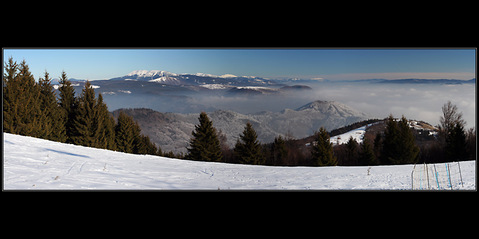 Panoráma z Panského dielu