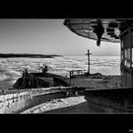 Krkonoše z Ještědu