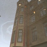 zámek v kaluži ve Bzenci