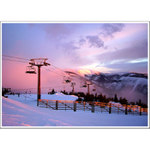 vánoční lyžování