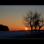 *západ na Liberecku*