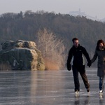 bruslení na Mácháči