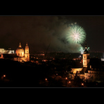 Novoroční pražský ohňostroj 2008