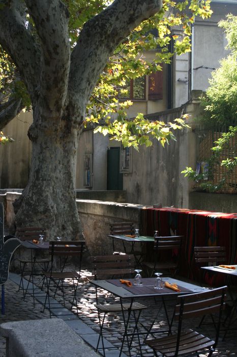 Barvířská ulička v Provence