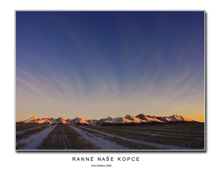 Ranné naše kopce