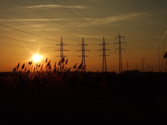 Západ slunce ve stínu kilo Volt