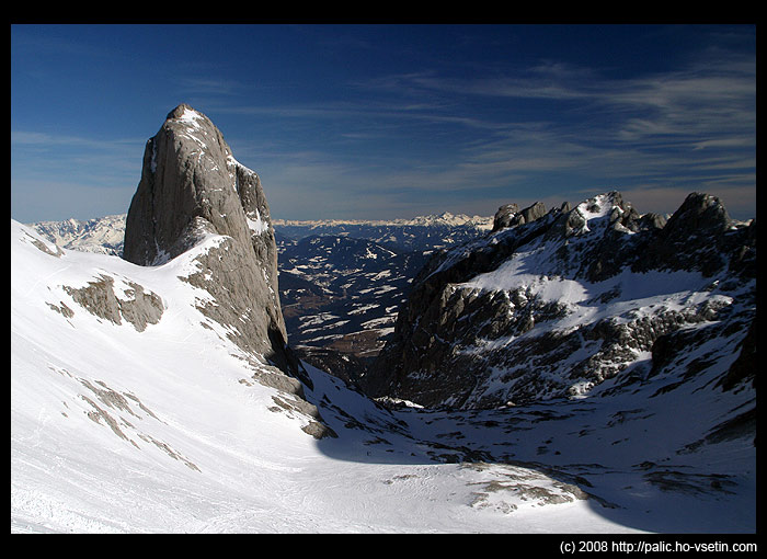Torsäule (2588 m) v plné kráse