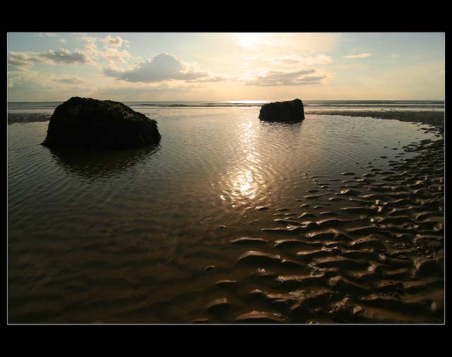Burghead beach