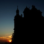 Kostel v ranním hávu