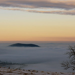 Západ slunce na Rýchorách