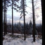 pohled na Beskydy z Prasive