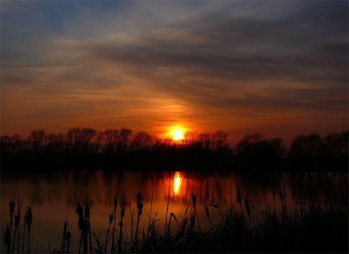 sunset near skalica 2