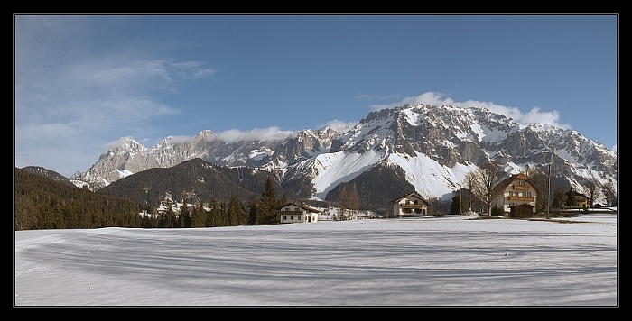 Dachsteinské panoráma..