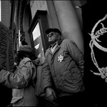 nálada před synagogou