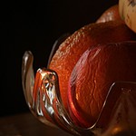 vánoční mísa ovoce