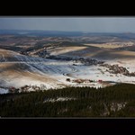 pohledy ze sjezdovky