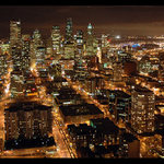 Seattle by night