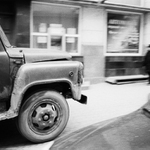 na přechodu pro chodce...