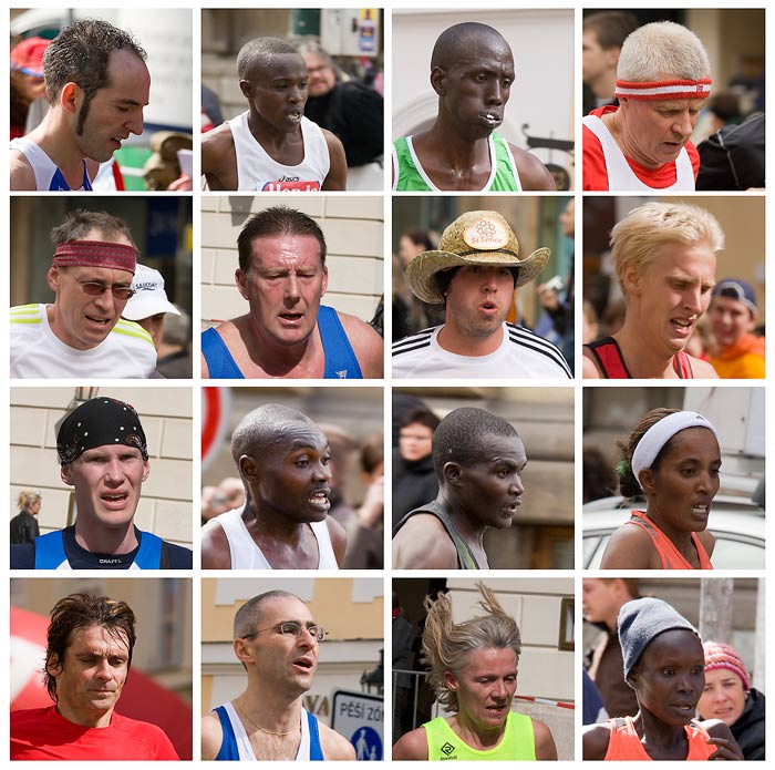 Tvář pražského půlmaratonu 2008
