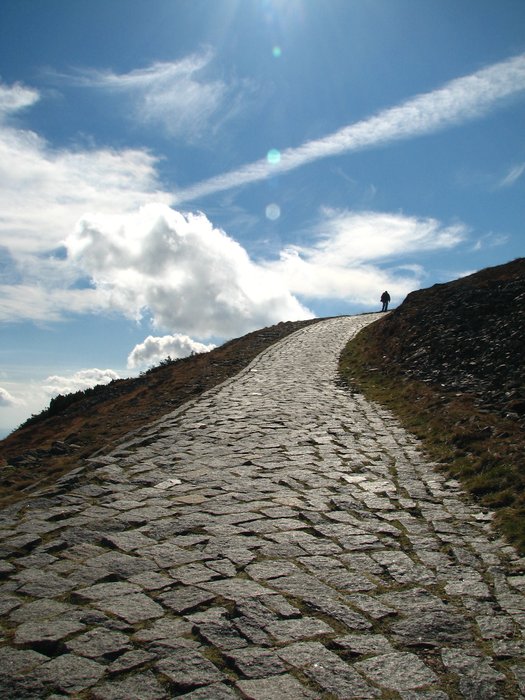 cesta do nebe (na Sněžku)