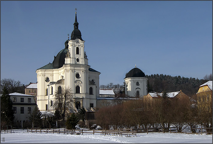 Jakub Blažej Santini - Eichel - poutní chrám Křtiny