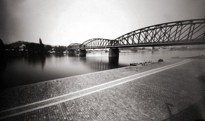 Železniční most vyšehradský (na Výtoni)