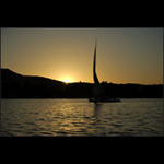 EGYPT 2008 Feluka na Nilu