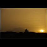 EGYPT 2008 Západ slunce na pousti