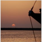 ...západ slunce....