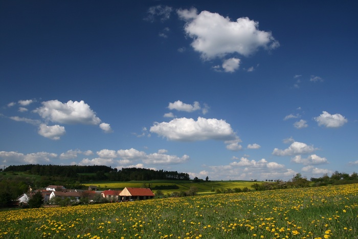 Jarní vesnička