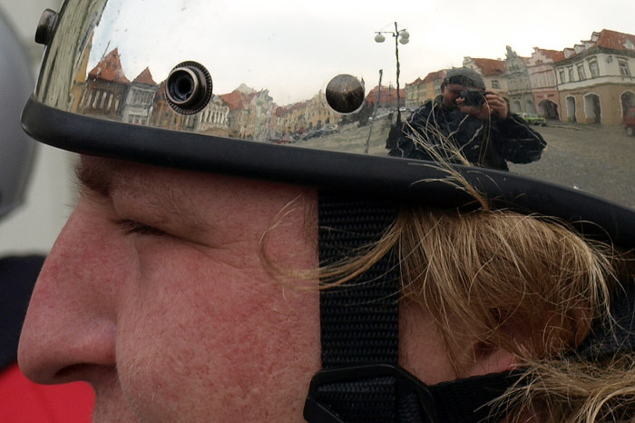 Autoportrét na náměstí