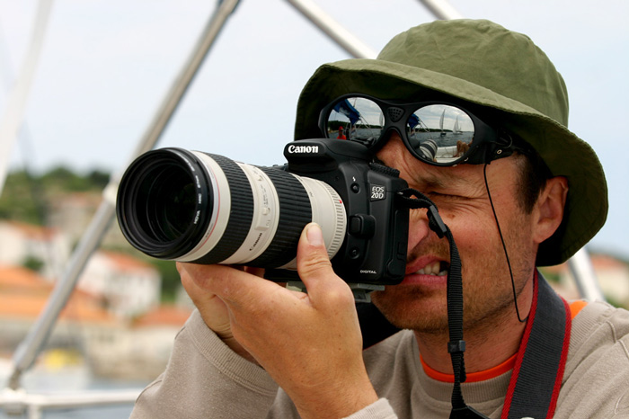 Fotograf v akcii