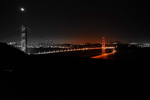 SAN FRANCISCO BRIDGE new year's eve