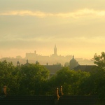 parné ráno v Glasgow