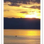 moj prvý západ slnka pri mori :-)