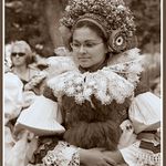 Ve slavnostním kroji - Vlčnov