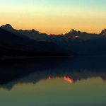 "Good night" nad jazerom Pukaki