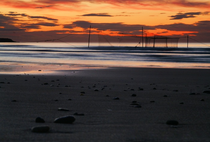 Sunrise at Lunan Bay